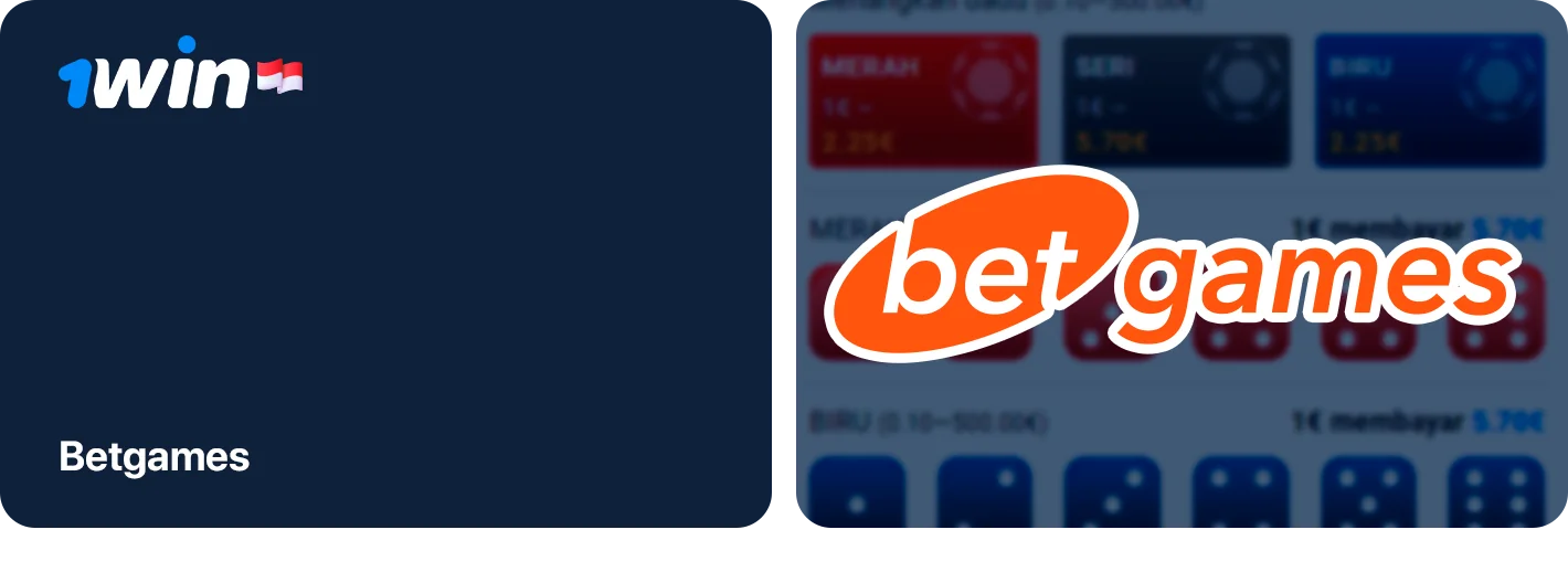 Bfaetgames adalah koleksi khusus permainan kasino dalam format TV langsung - 1Win