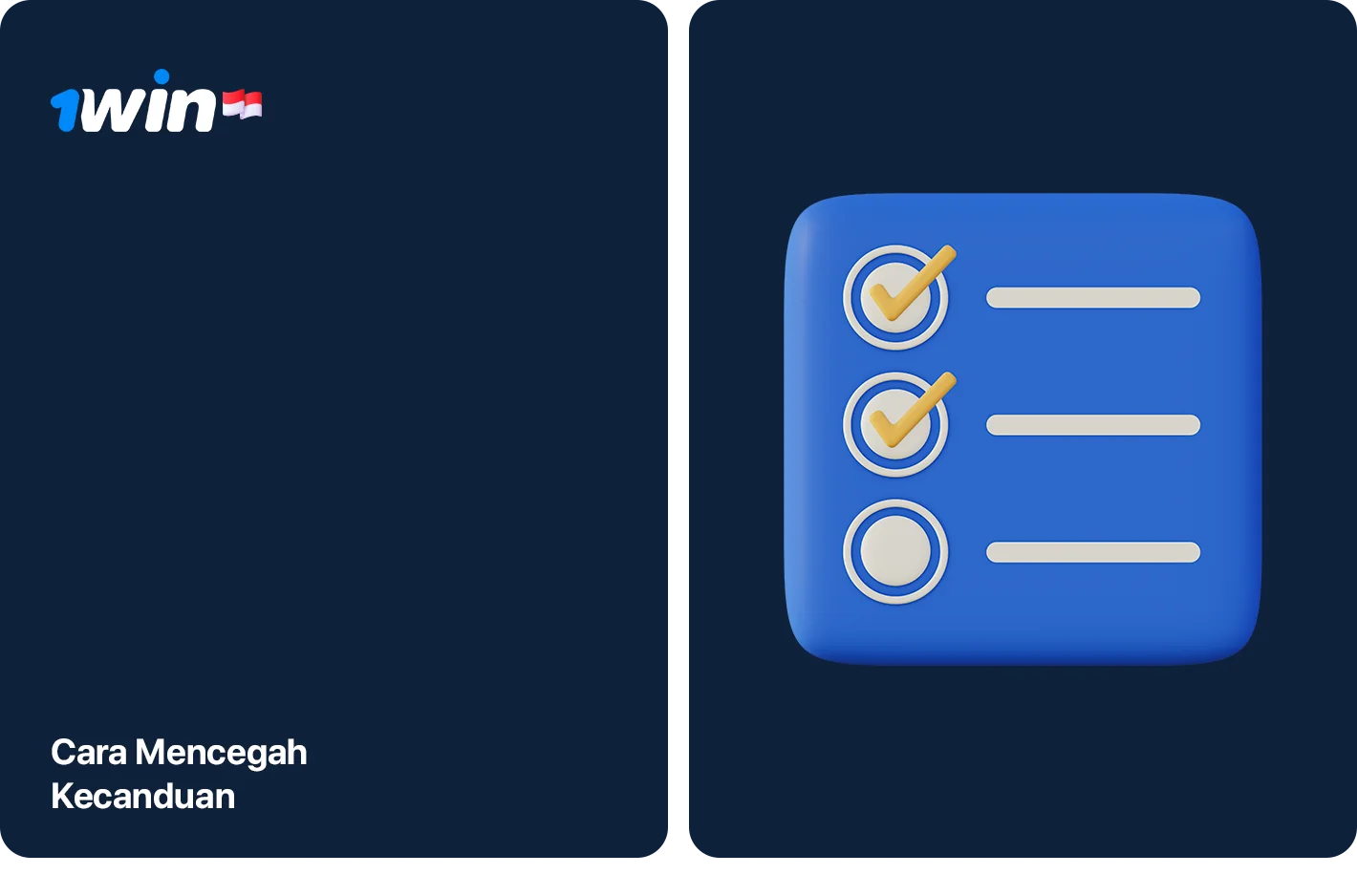 Cara mengidentifikasi kecanduan judi - tes sederhana - 1Win