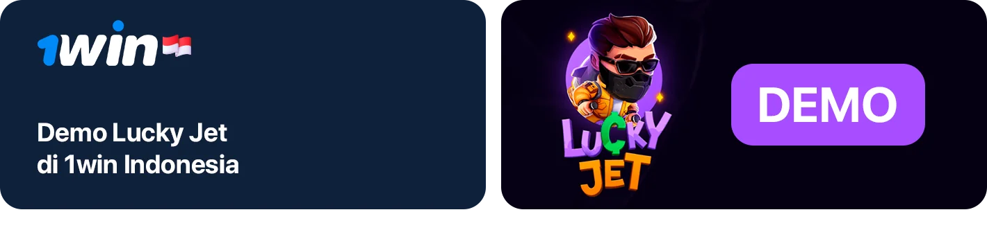 Pemain Indonesia dapat mencoba Lucky Jet dalam Mode Demo dan beralih ke permainan uang sungguhan - 1Win