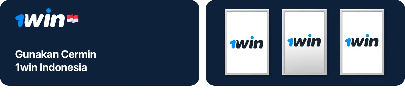 1Win Indonesia Alternatif Cara mengakses website