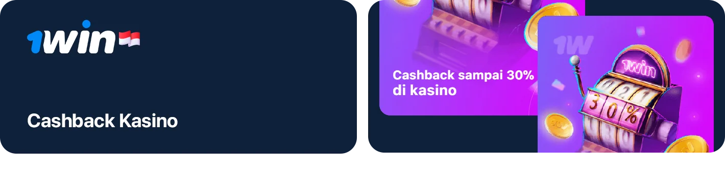 1Win Indonesia Casino Menawarkan cashback hingga 30 persen