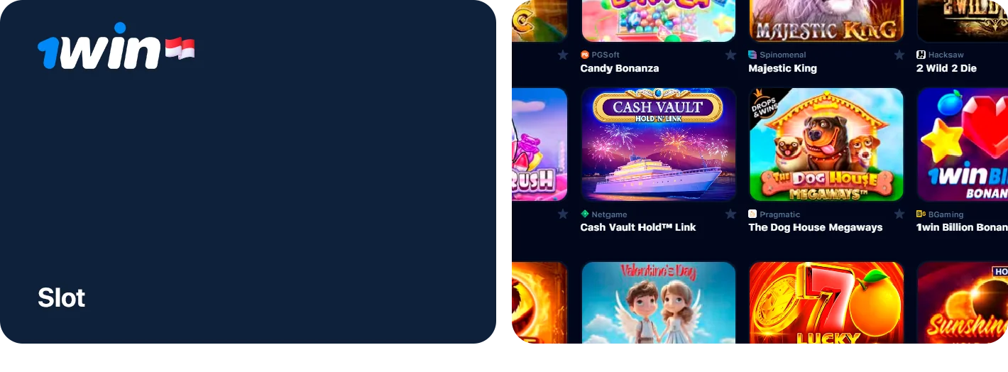 1Win Permainan Kasino Slot Indonesia