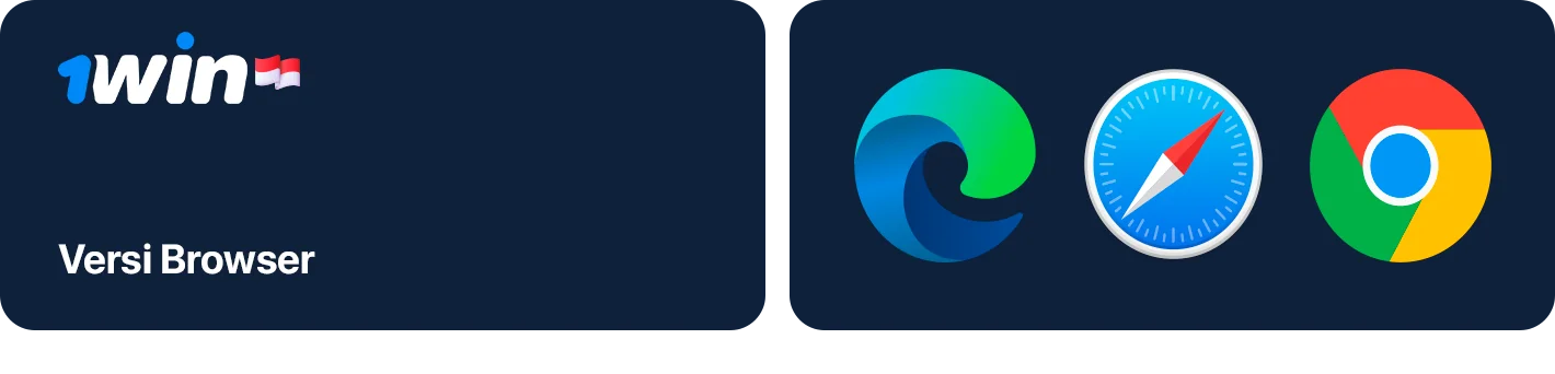 Versi browser 1Win diadopsi untuk perangkat seluler