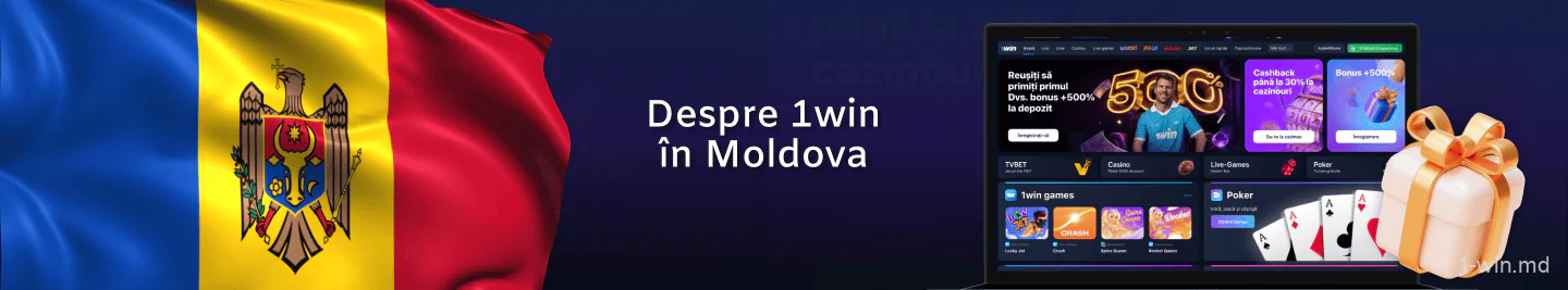 Despre 1win, un site de jocuri de noroc popular în Moldova