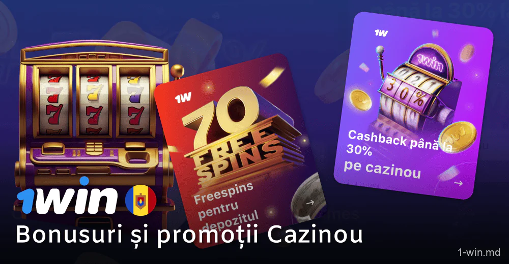 Bonusuri pentru jucătorii de cazinou 1win