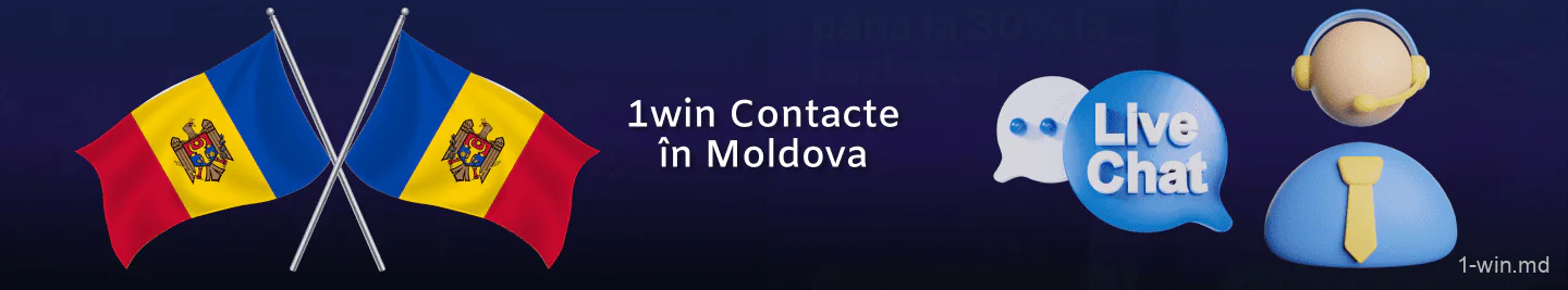 Suport pentru jucătorii moldoveni 1win