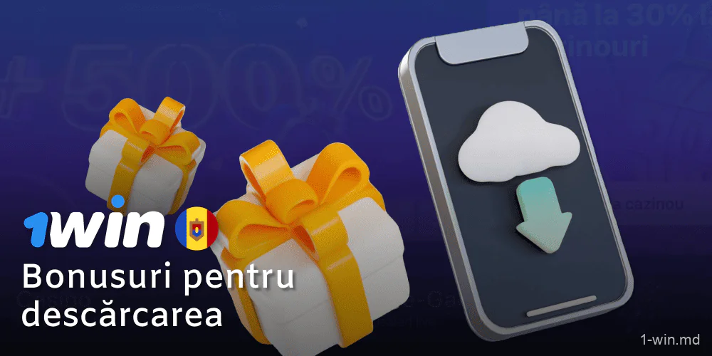 Bonusuri pentru jucători pentru instalarea aplicației 1win în Moldova