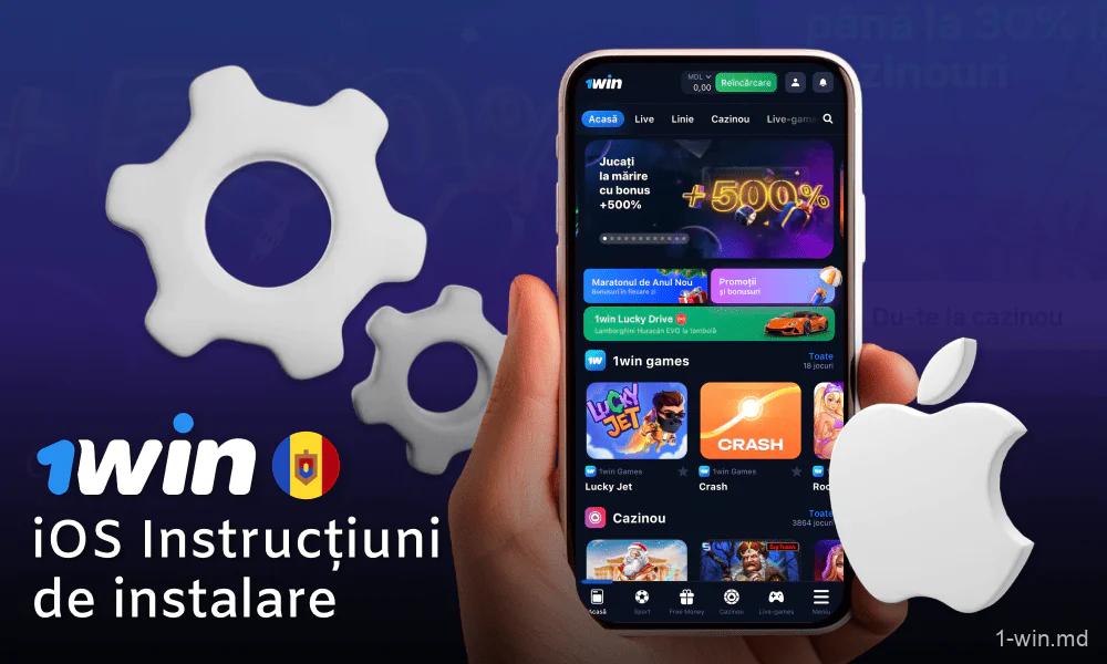Instalați aplicația 1win pe dispozitivele iOS