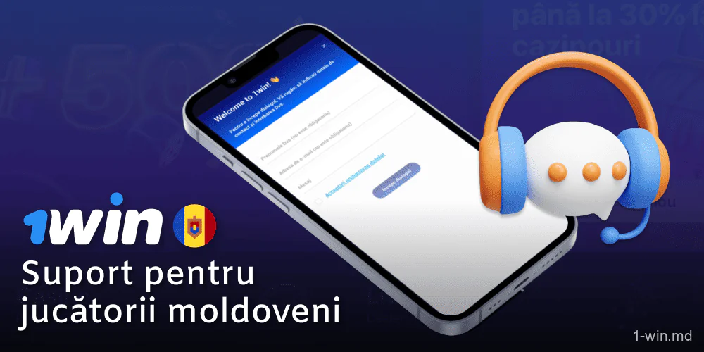 Asistență pentru jucători în aplicația 1win