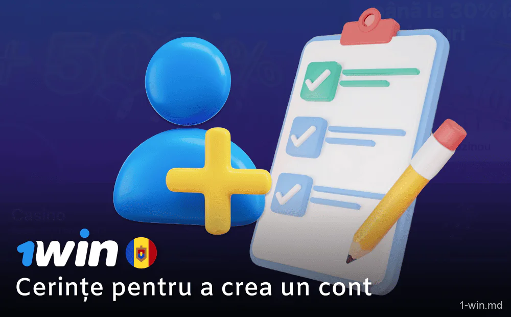 Reguli de înregistrare pentru un cont 1win